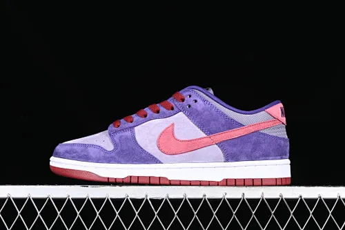 All categories Nk SB Dunk series Nk SB Dunk Low low-top sneakers Nk Dunk Low "Plum" raspberry purple suede SB low-top casual sneakers CU1726-500